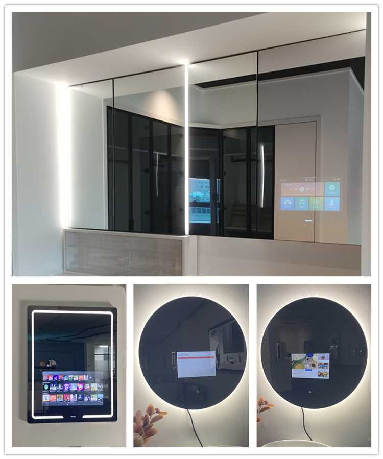 led mirror tv