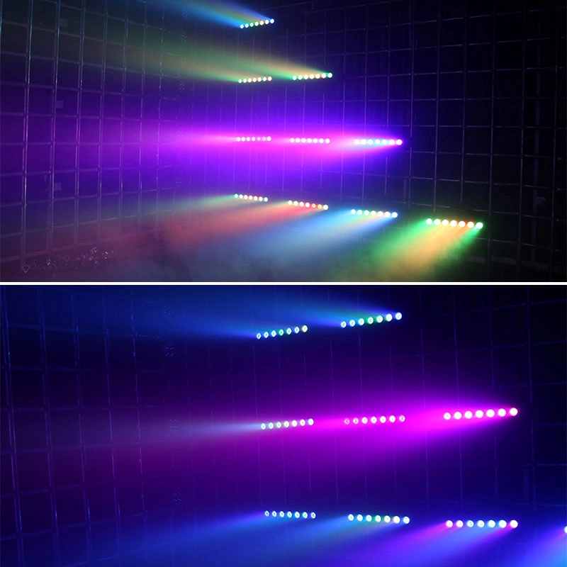 7X40W Piksel LED Çubuk Işın Hareketli Kafa Işığı