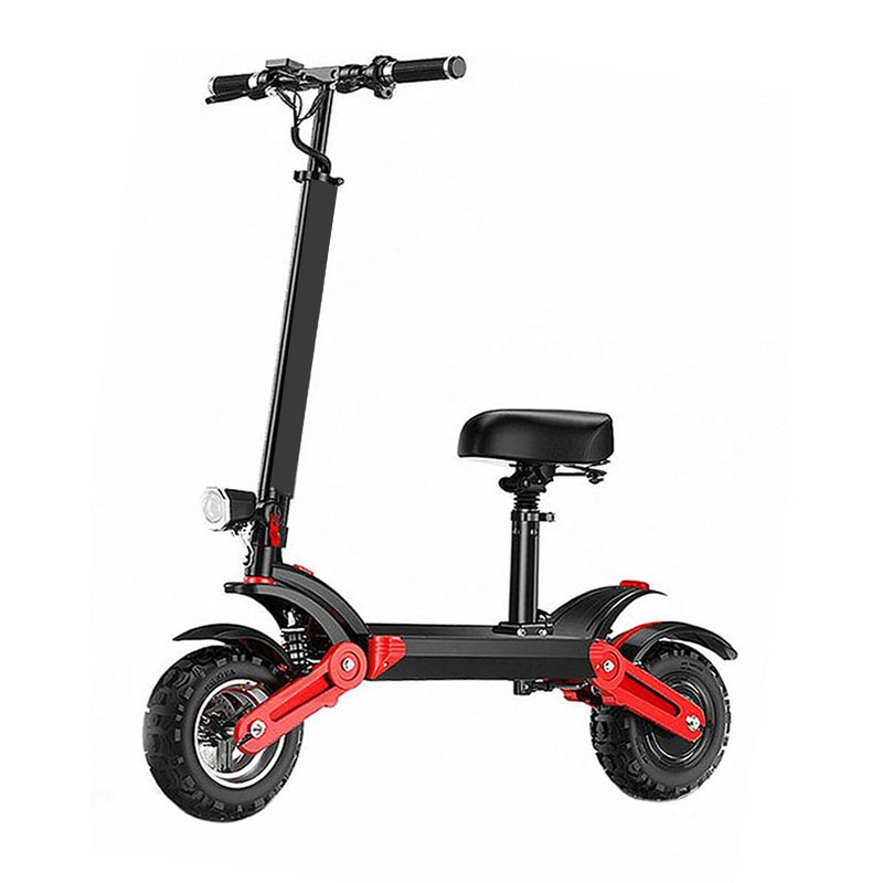 Yetişkin Elektrikli Kick Hareketlilik Güçlü Scooter 500w