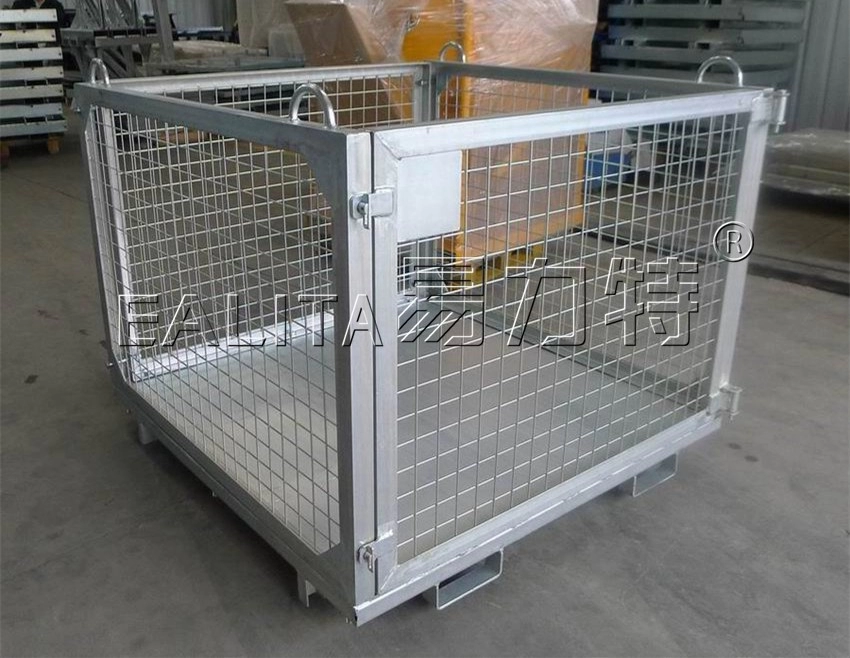 Forklift Katlanabilir Depolama Vinç Eşya Kafesi M-CSPN-01