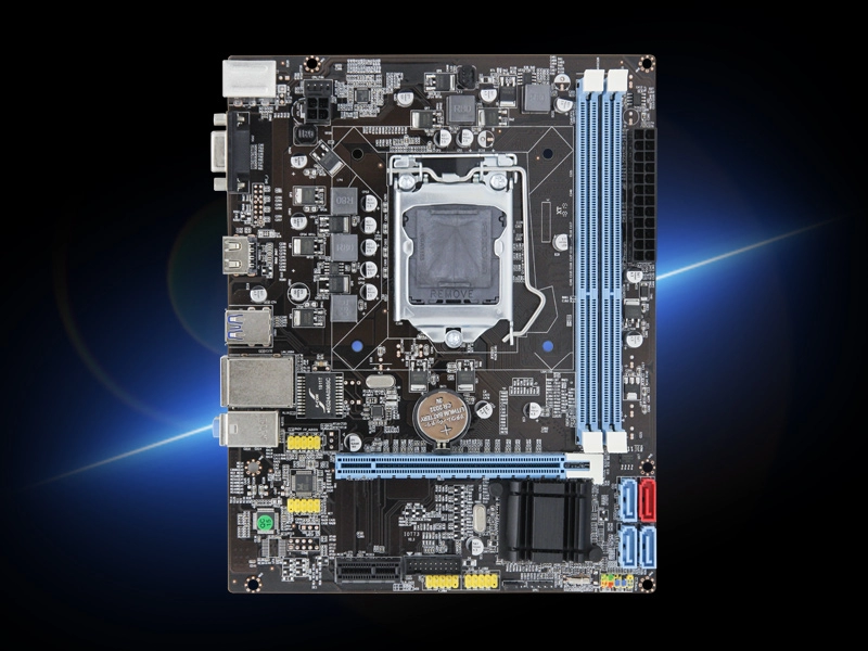 Intel Core i3 i5 core i7 için anakart LGA 1155 b75 anakart
