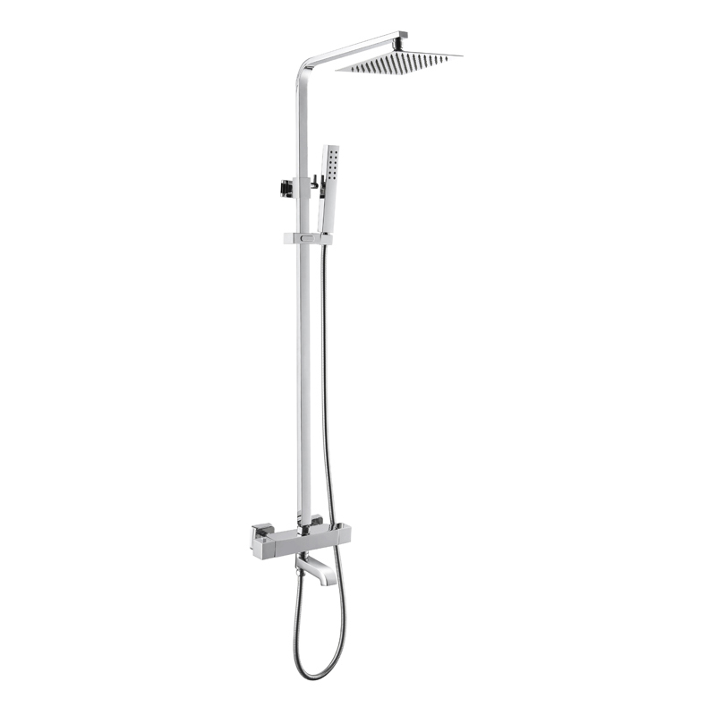 krom küp banyo termostatik duş bataryası_cube_chrome_thermostatic_shower_ mikser_Thermostatarmatur_Thermostaatkraan_NEUNAS_02212