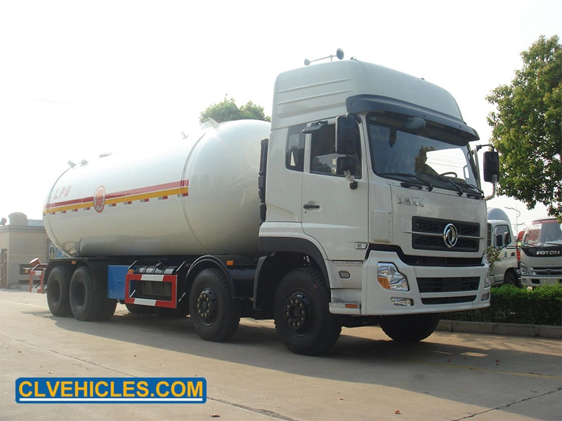 Dongfeng kingland 35000 litre propan teslimat kamyonu