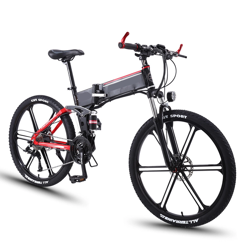 350w 26 inç Katlanır E-bisiklet Elektrikli Bisiklet Bisikleti