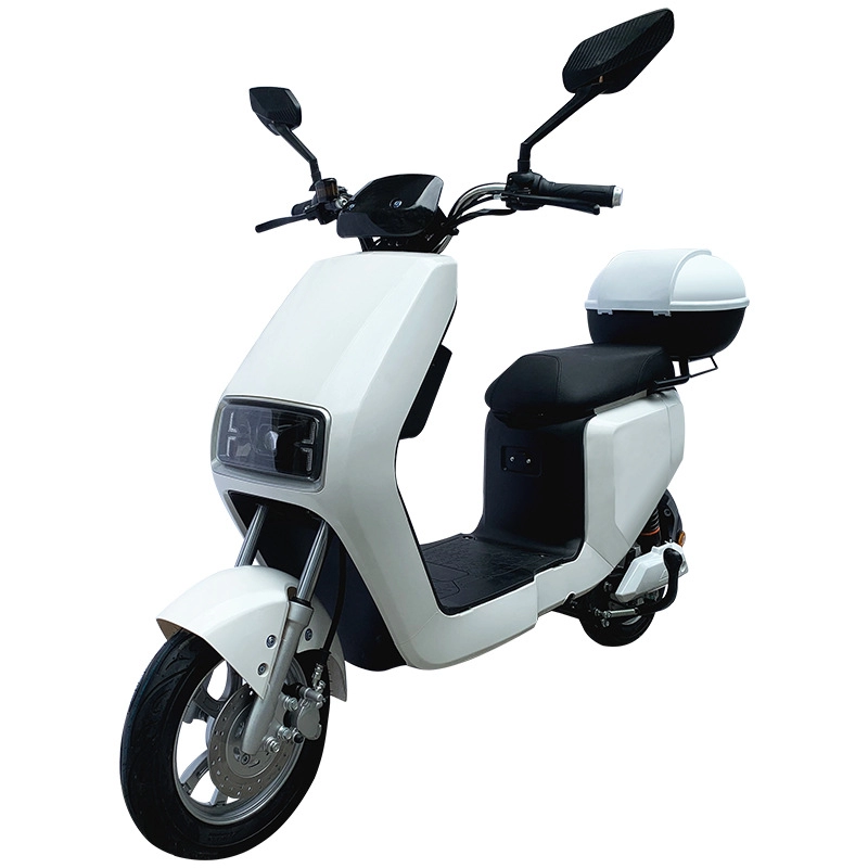 Özel 10 inç 48v Gıda Dağıtımı Elektrikli Motosiklet Scooter