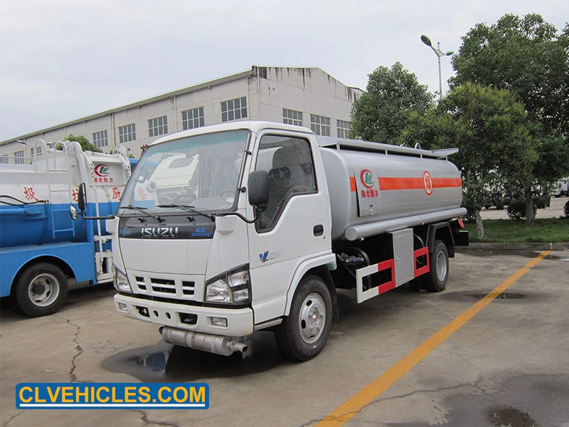 ISUZU 600P 5000 litre petrol tankeri kamyonu