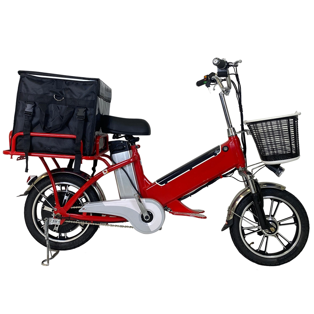 48V 350W Lityum Pil Uzun Menzilli Gıda Dağıtımı Elektrikli Bisiklet