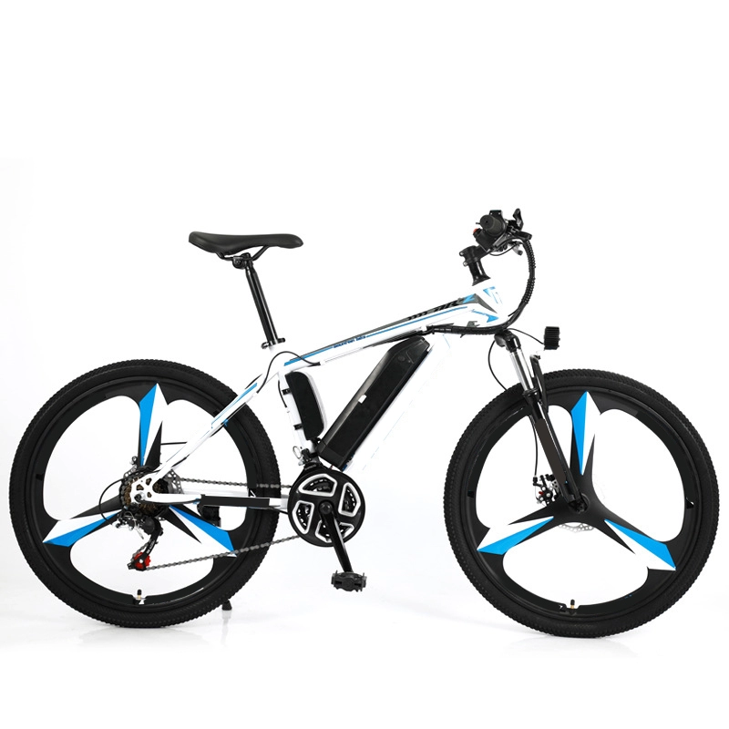 26 inç 36v 350w E Bisiklet 10ah Gizli Lityum Pil Yüksek karbonlu Çelik Çerçeve Disk Fren Elektrikli Bisiklet