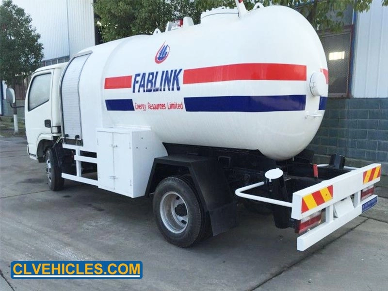 Dongfeng 5500 Litre Propan Depolama Tankı Kamyonu