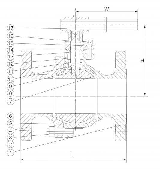 4 Inch Full Bore Ball Valve