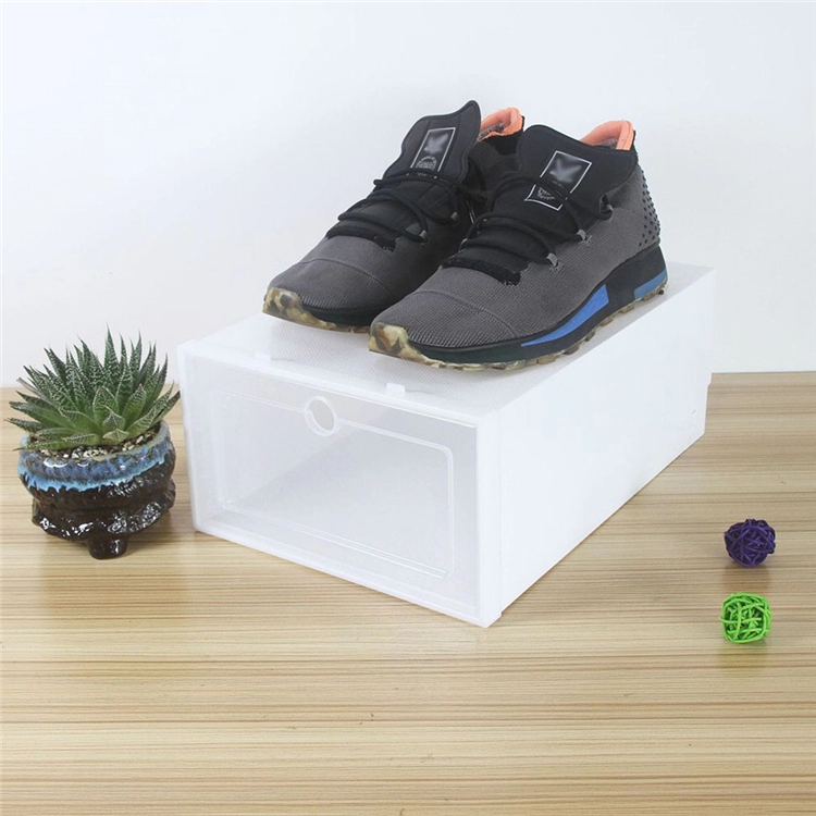 Yüksek kaliteli şeffaf akrilik ayakkabı kutusu, şeffaf manyetik dekorasyon