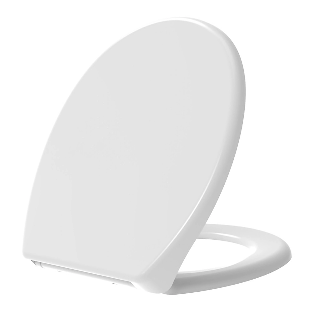 Termoset sandviç tuvalet klozet kapağı klasik oval şekilli klozet kapağı