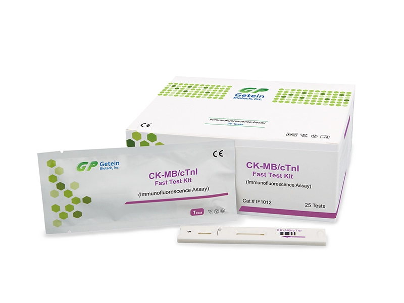 CK-MB/cTnI Hızlı Test Kiti (İmmünofloresan Testi)