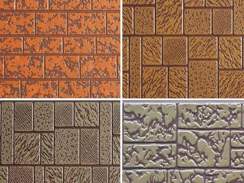 Mozaik Tuğla desen Metal Oyma Paneller