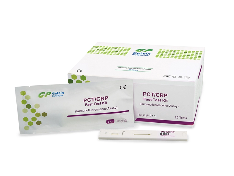 PCT/CRP Hızlı Test Kiti (İmmünofloresan Testi)