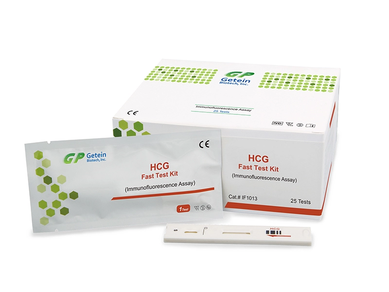 HCG+β Hızlı Test Kiti (İmmünofloresan Testi)