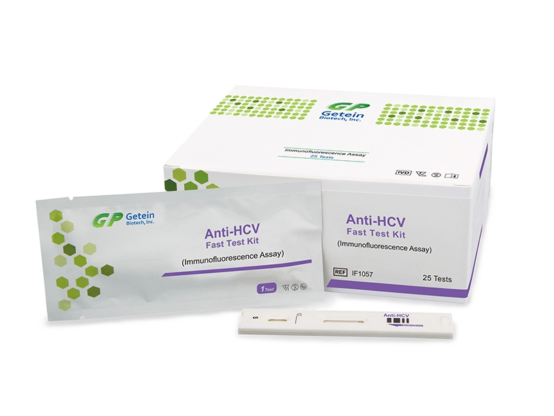 Anti-HCV Hızlı Test Kiti (İmmünofloresan Testi)