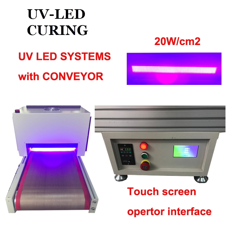 Hızlı Kürleşme için 395nm Yüksek Güçlü UV LED Sistemi