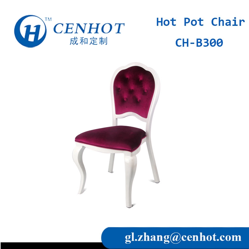 Kırmızı Güveç Sandalyeleri Restoran Oturma Üreticileri - CENHOT