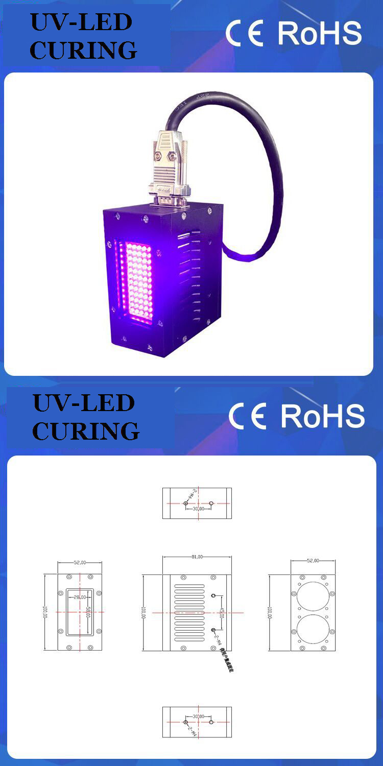Hava Soğutmalı Kürleme UV LED Sistemi