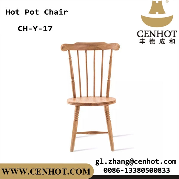 CENHOT Ticari Restoran Güveç veya Barbekü İçin Ahşap Sandalyeler