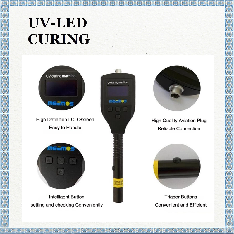 Taşınabilir UV Kürleme Sistemi UV Kürleme Kalem Noktası Kontak Anahtarı USB Konektörü 365nm 395nm