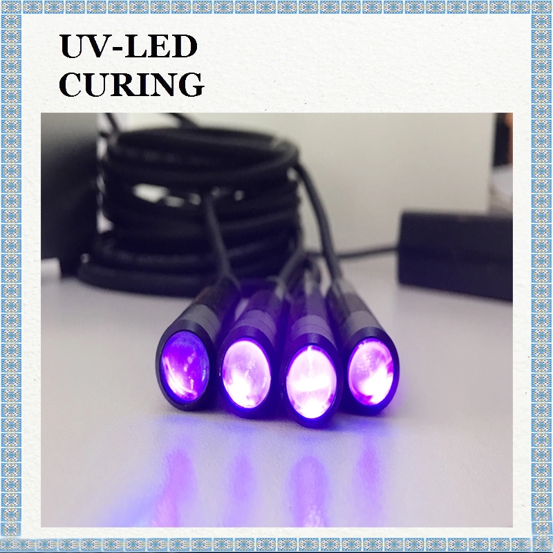 Hızlı Kürleme için Spot Işık Kaynağı UV LED UV Tutkal Kürleme Kalemi Doğal Soğutma