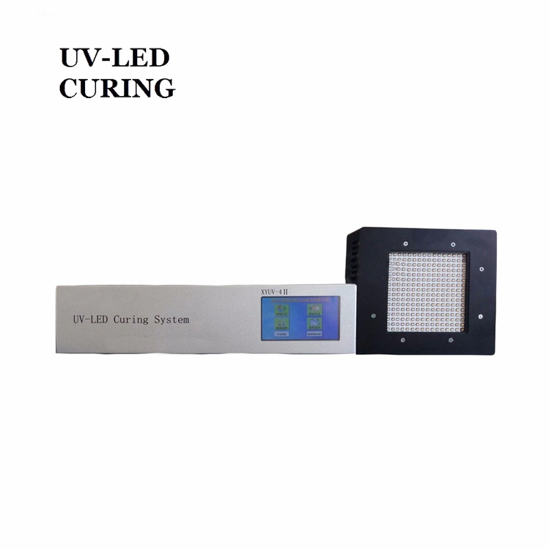 100*100mm 700W Yüksek Güçlü UV LED Kürleme Sistemi 365nm 395nm