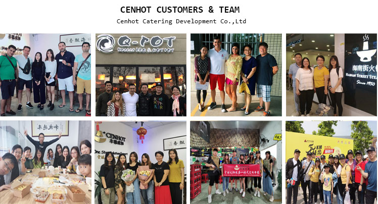 CENHOT müşterileri ve ekibi