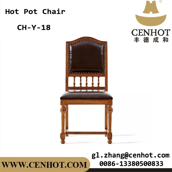 CENHOT Satılık Yüksek Kaliteli Ahşap Güveç Restoran Sandalyeleri