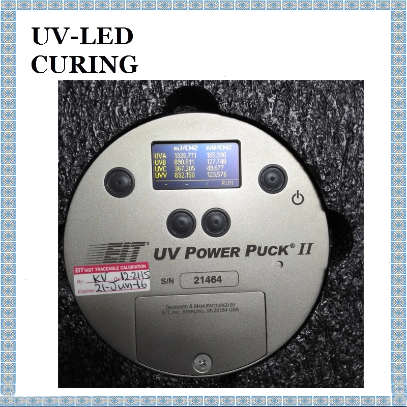 EIT UV Power Puck II Ultraviyole Işınlama Ölçer UV Ölçer 4 UV Bantları Yoğunluğu Ölçme Enerji Sıcaklığı