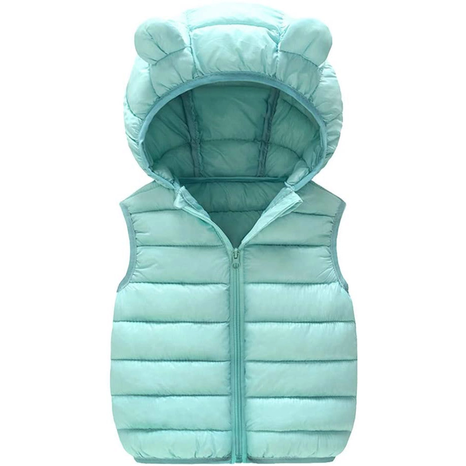 Toddler Bebek Kirpi Yelek Kış Sıcak Pamuk Yastıklı Aşağı Ceket