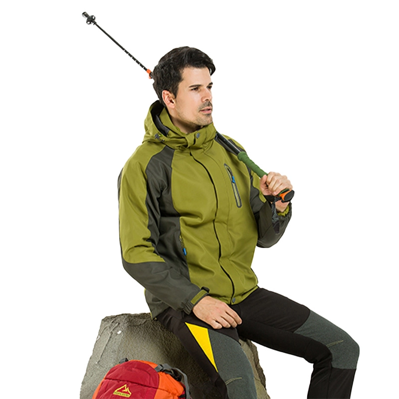 Özel Doğa Sporları Erkek Tırmanma Ceketleri Mont Güvenlik Yağmur Ceketi