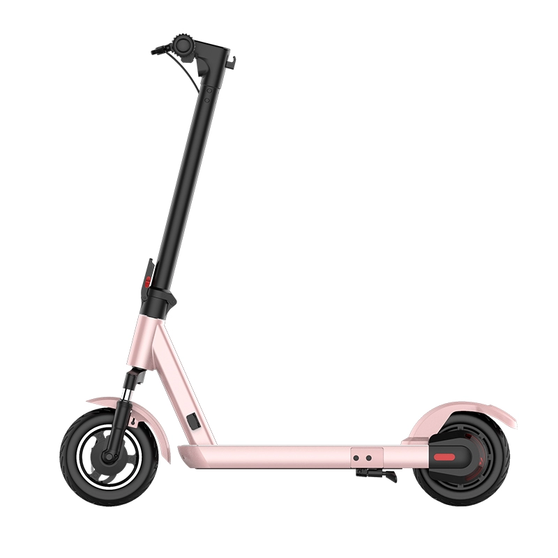 Kuickwheel S1-C PRO Katlanabilir Yetişkin Elektrikli Scooter Pembe Kadın Scooter