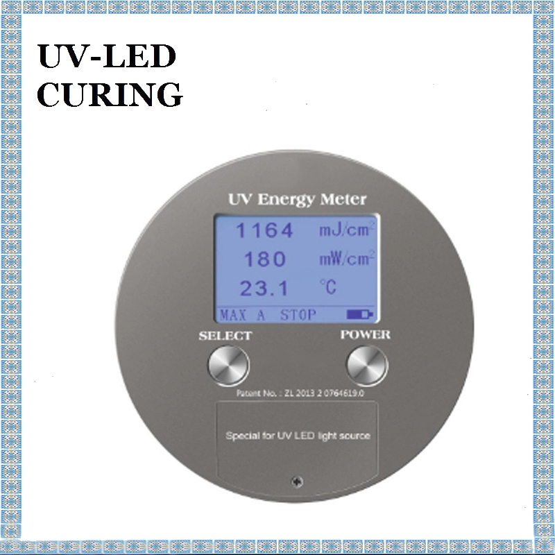340nm ila 420nm UV LED UV Kürleme için UV Enerji Ölçer UV Güç Puck