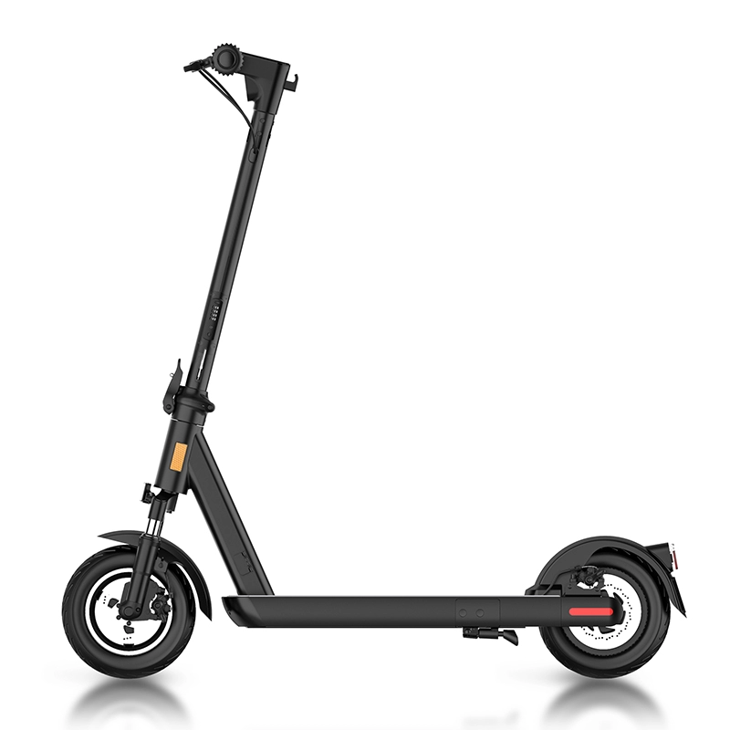 Kuickwheel S1-D Katlanabilir Yetişkin Elektrikli Scooter Diskli Frenler Scooter