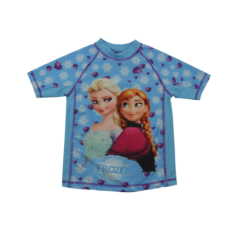 Disney'in Dondurulmuş Kızları Döküntü Koruyucu Gömlekleri