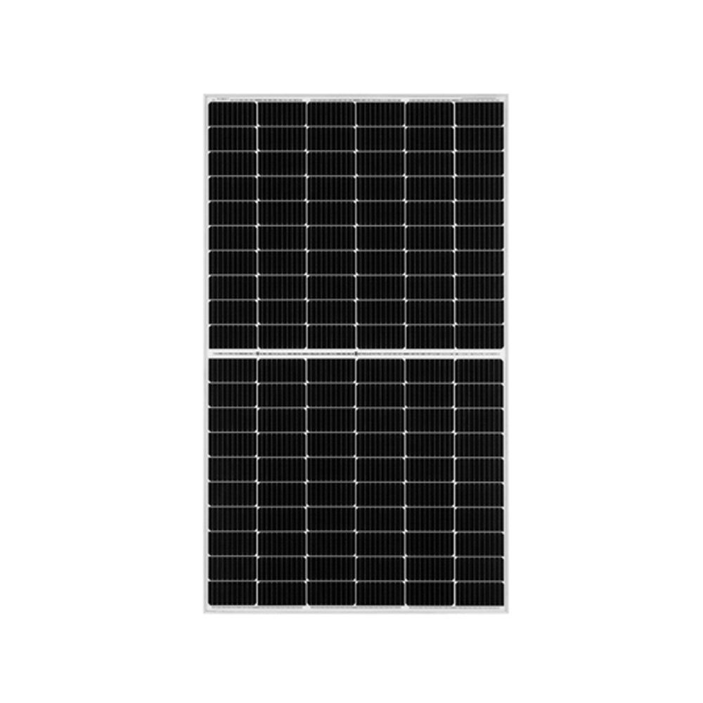 350W Güneş Panelleri 60 hücreli MBB Bifacial PERC Yarım Hücre Çift Cam Modülü 10