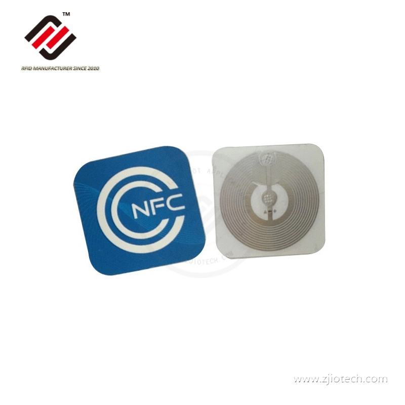 Basılı Kağıt HF 13.56MHz NTAG213 NFC Etiket Etiketi