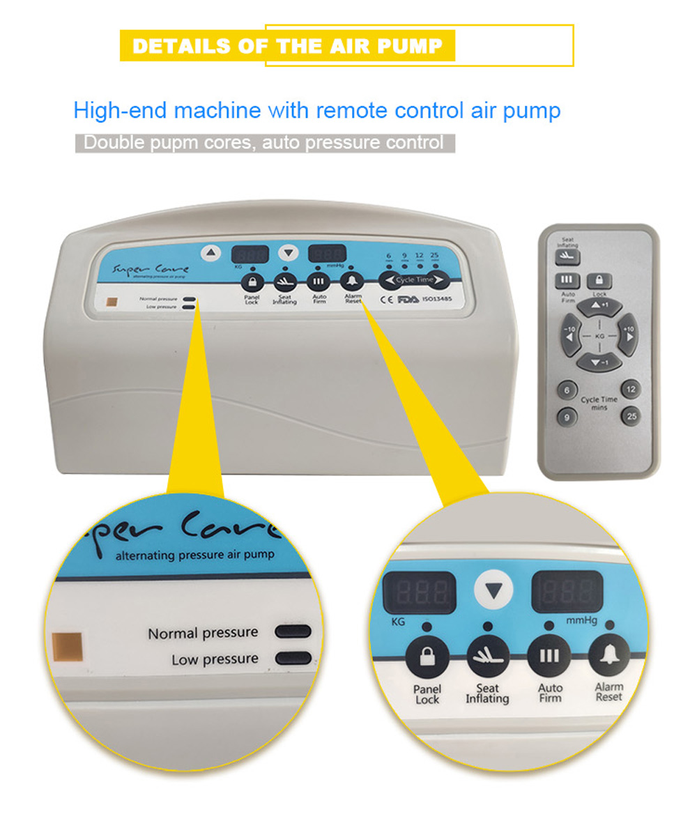 air mattress with air pump ce