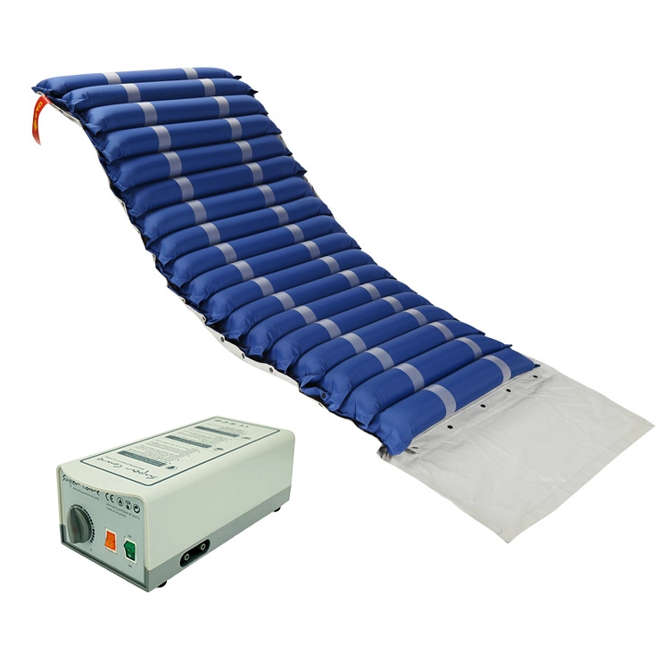 Özel boyut yüksek kaliteli anti dekübit yatak yarası alternatif basınçlı tıbbi sınıf boru şeklindeki havalı yatak