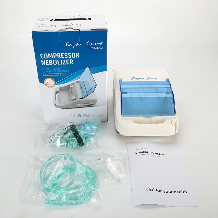 Senyang taşınabilir ev kullanımı ultrasonik makine hava kompresörü tıbbi nebulizatör