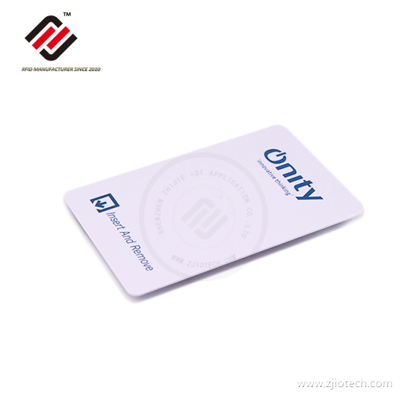 Temassız 13.56MHz MF 1K RFID Otel Anahtar Kartları