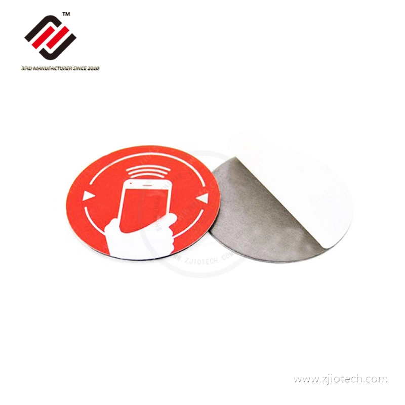 Özel Baskı Anti Metal NTAG215 RFID Etiket
