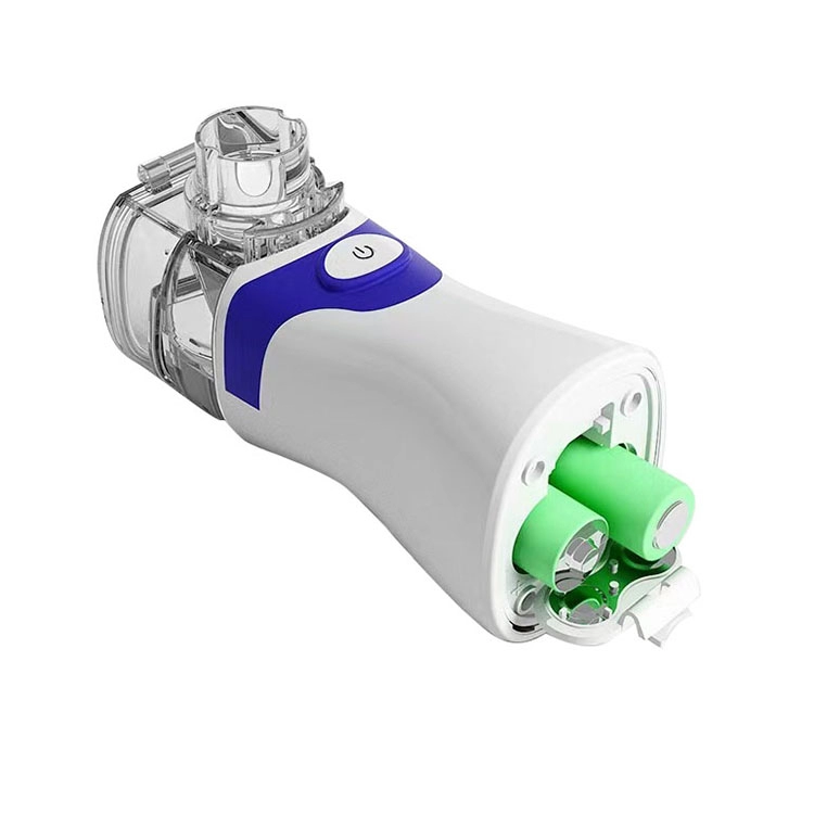 Taşınabilir elektrikli el mini inhaler çocuklar astım örgü ev kullanımı ultrasonik hava kompresörü nebulizatör makinesi