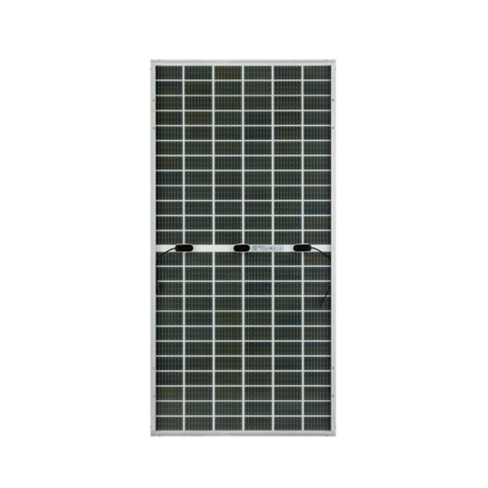420W Güneş Panelleri 72 hücreli MBB Bifacial PERC Yarım Hücre Çift Cam Modülü 10