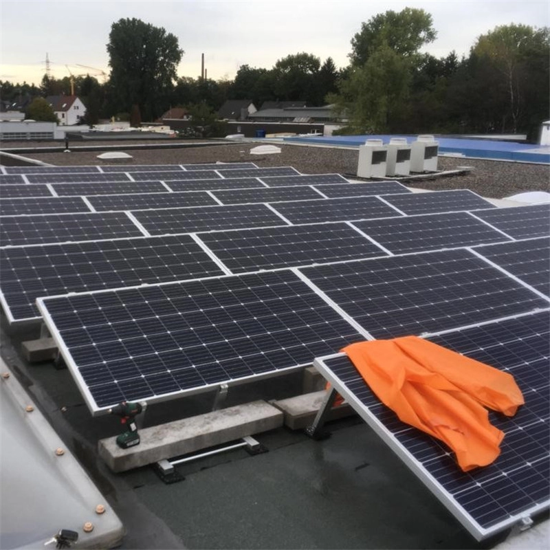 Sıcak Satış Solar Balastlı Montaj Çözümü Düz Çatı