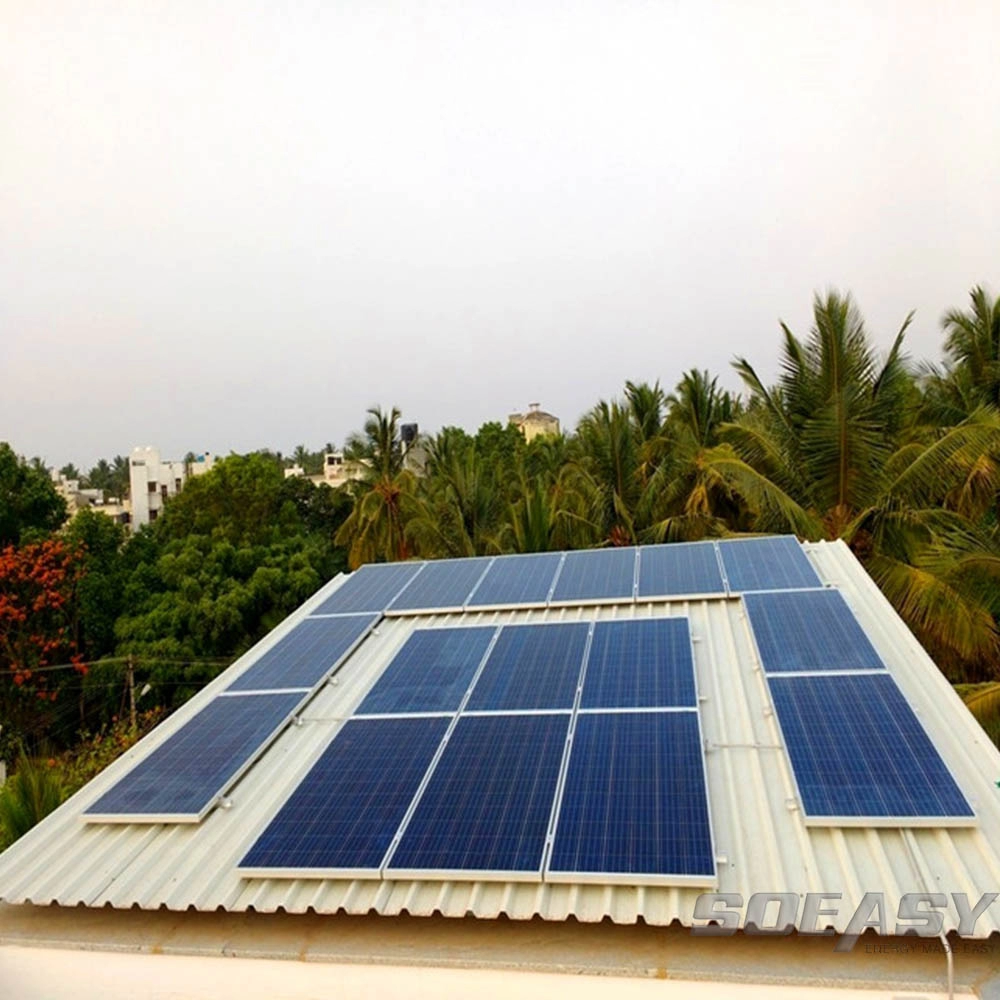 metal çatı için alüminyum güneş montaj sistemi