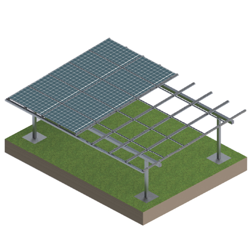 pv solar car parking structure support