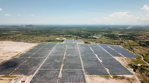 pv solar frame mounted project Cambodia